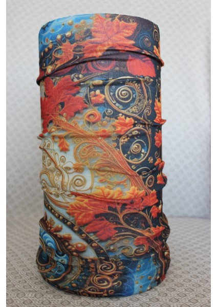 Etnik Desenli Boyunluk Baf Bandana