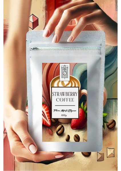 Strawberry Coffee 100 gr Çilek Aromalı Filtre Kahve