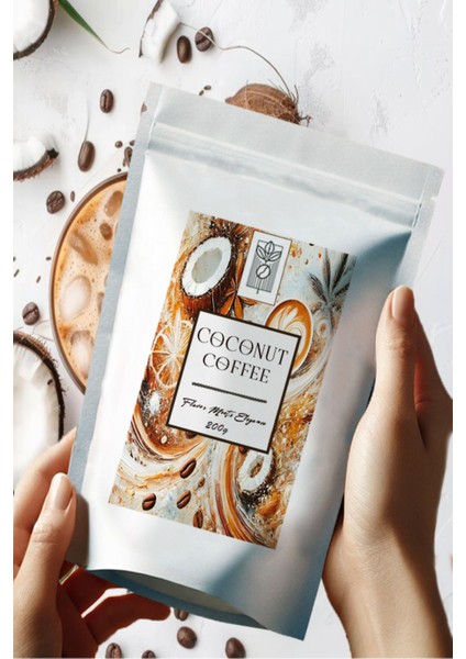 Coconut Coffee 200 gr Hindistan Cevizi Aromalı Filtre Kahve
