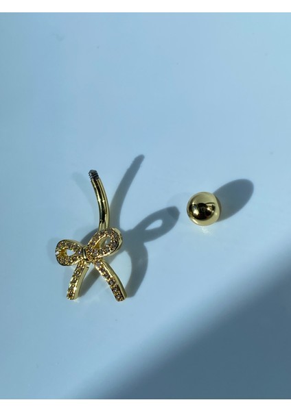 Çelik Göbek Piercing Zirkon Taşlı Fiyonk Kurdale Model fırsatları