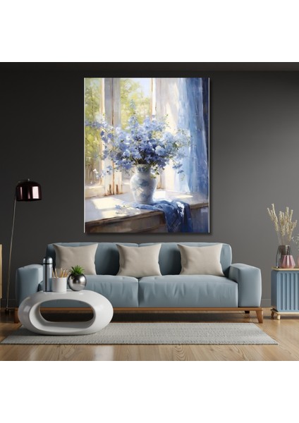 Kanvas Tablo Çiçek Temalı Tablo Klasik Tablo Modeli Ev Dekorasyon