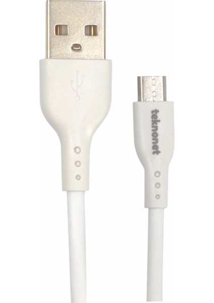 TN-DC16 Plastik 100 cm Micro Şarj ve Data Kablosu