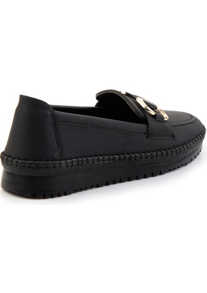 Siyah Kadın Loafer Ayakkabı K01536194009 modelleri