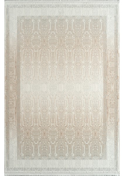 Momento ZV05B Krem Vizon Akrilik Yumuşak Dokulu Modern Halı Karademir Home
