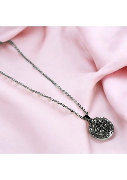 Mini Zirkon Taşlı Figürlü Kararmaz Kolye