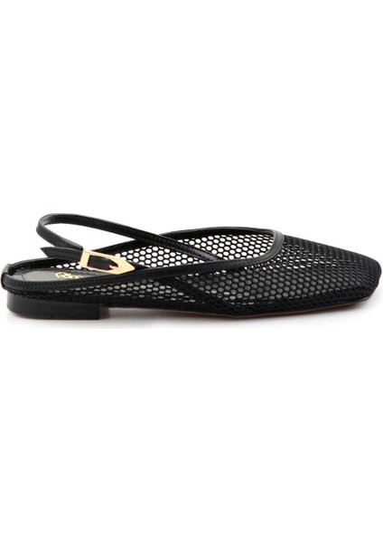 Siyah File Kadın Terlik K04231081022