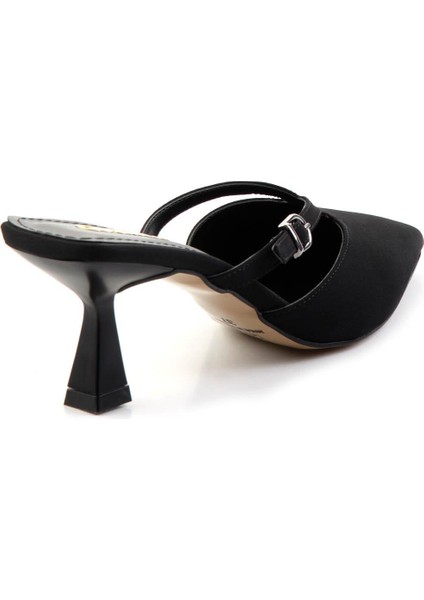Siyah Kumaş Kadın Terlik K04231434104 fırsatları