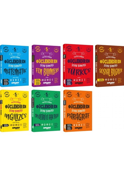 2025 5. Sınıf Güçlendiren Soru Bankası Seti 7 K
