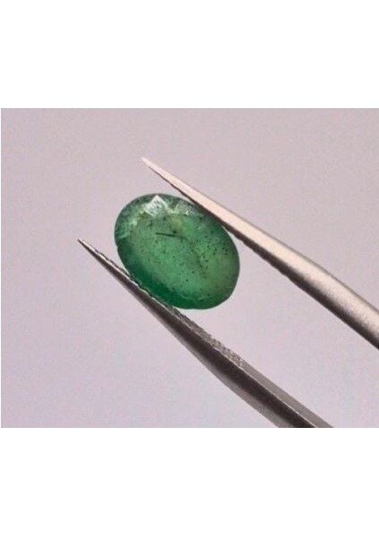 1.79 Ct 9.5x6.9 mm Oval Natural Green Emerald, Zambia
