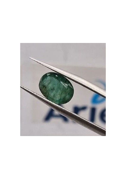 2.30 Ct 9.7x7.4 mm Oval Natural Zambia Emerald