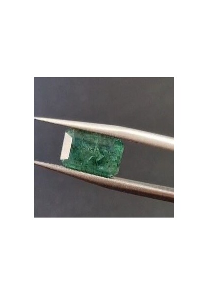 2.44 Ct 10.2x6.9 mm Octagon Natural Green Emerald, Zambia