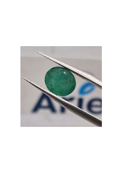 2.00 Ct 8.7x7.5 mm Oval Natural Zambia Emerald