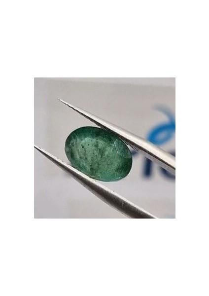 2.52 Ct 10.5x7.4 mm Oval Natural Zambia Emerald