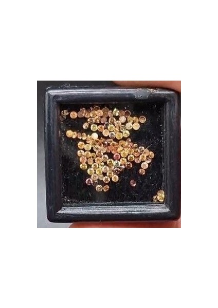 2.25 Ct 1.45 mm Round Fancy Lot Natural Sapphire