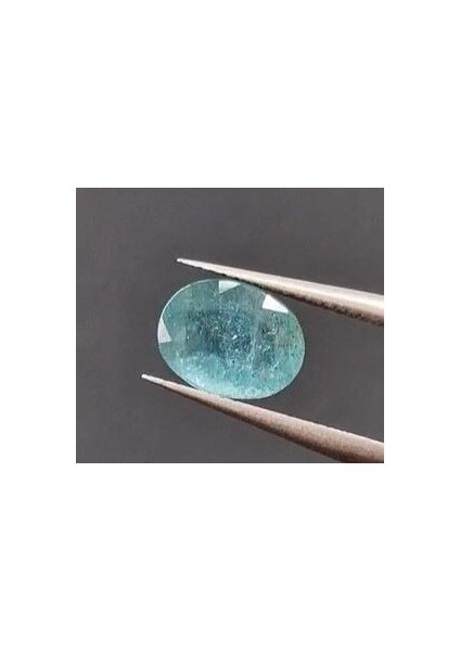 2.77 Ct 10x7.8 mm Oval Natural Emerald Zambia
