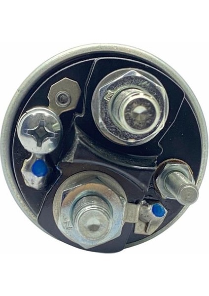 24V Marş Otomatiği Bosch Tipi (Sol Çift Çıkış) (Gümüş Cıvata)
