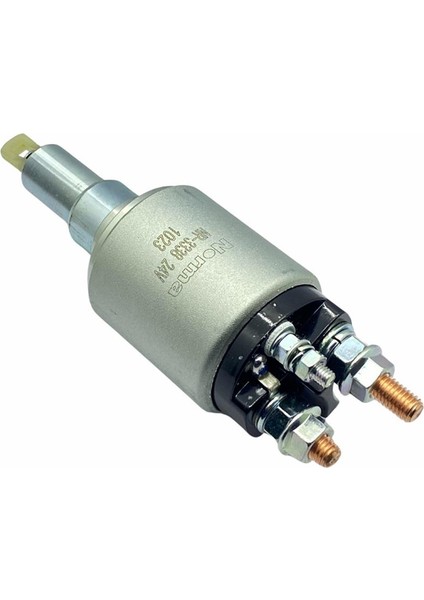 24V MARŞ OTOMATİĞİ BOSCH TİPİ (UZUN PİSTONLU) (SAĞ ÇİFT ÇIKIŞ) (İNCE BOĞAZ)