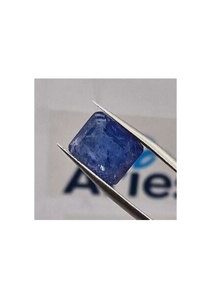 6.51 Ct 12.3x10.3 mm Octagon Natural Violet Blue Tanzanite