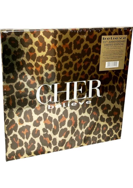Cher / Believe (25TH Anniversary Deluxe Edition) (Renkli 3lp) (Plak) fiyatları