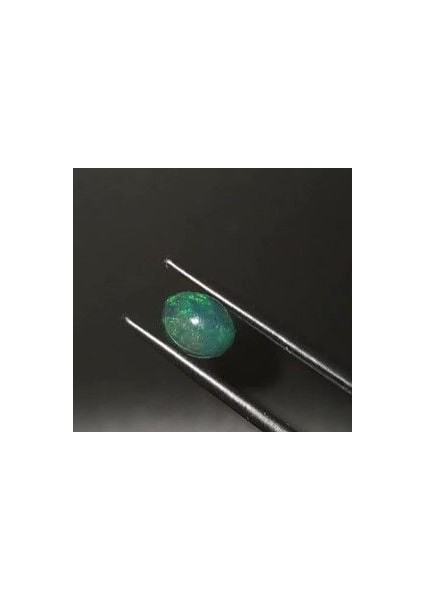 1.20 Ct 7.7x5.9 mm Natural Ethiopian Black Opal