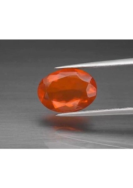 1.93 Ct 11.2x8.2 mm Vs Oval Natural Orange Fire Opal, Mexico