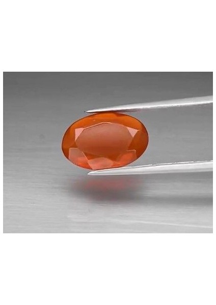 1.68 Ct 12.4x8.5 mm Oval Natural Orange Fire Opal, Mexico