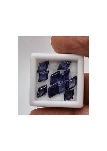 0.85 Ct 10x6 mm Kite Natural Iyolite ( 1 Adet )