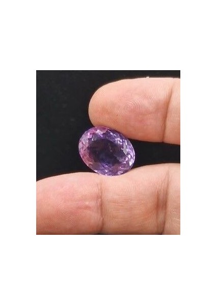 17.30 Ct 19.2x15.3 mm Oval Natural Amethyst