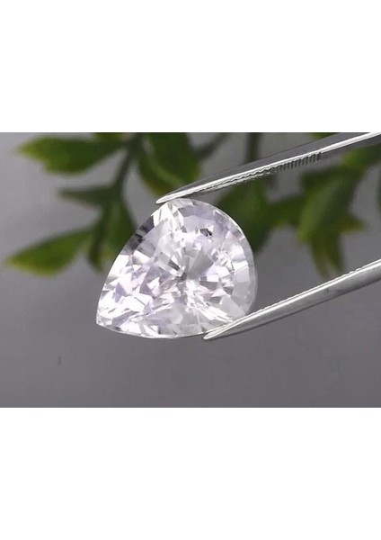 18.52 Ct 19x15.2 mm Vs Pear Natural Unheated Purple Amethyst, Brazil