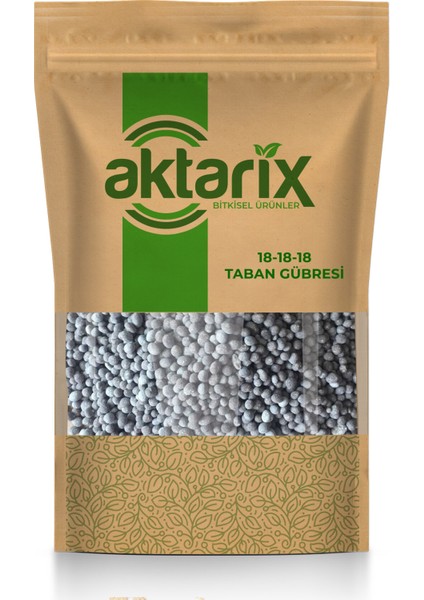 250 gr 18.18.18 + Me Damlama Npk Gübresi 25 kg Azot Fosfor Potasyum İçerikli Gübre