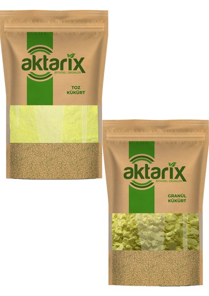 2,50 kg Toz Kükürt + 2,50 kg Granül Kükürt Haşere Akrep Yılan Böcek Kovucu