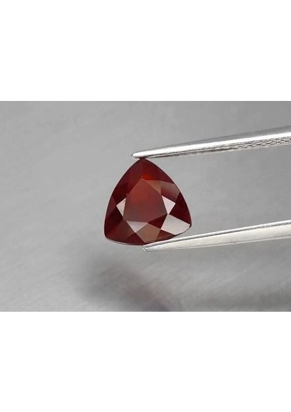 2.26 Ct 7 mm Round Natural Medium Orange Hessonite Garnet, Madagascar