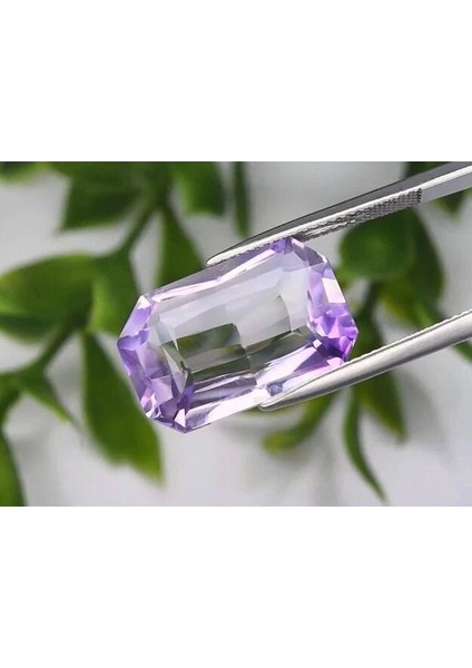 14.55 Ct 19x12.3 mm Vs Radiant-Cut Natural Unheated Purple Amethyst