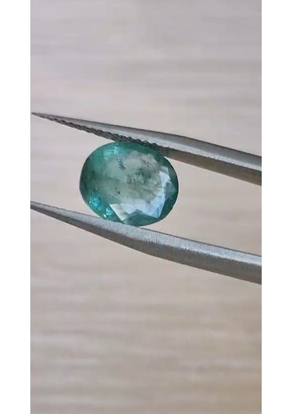 2.52 Ct 9.9x8.5 mm Oval Natural Emerald Zambia