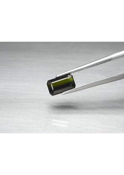 1.97 Ct 9x5.5 mm Vvs Octagon Natural Unheated Green Tourmaline, Nigeria