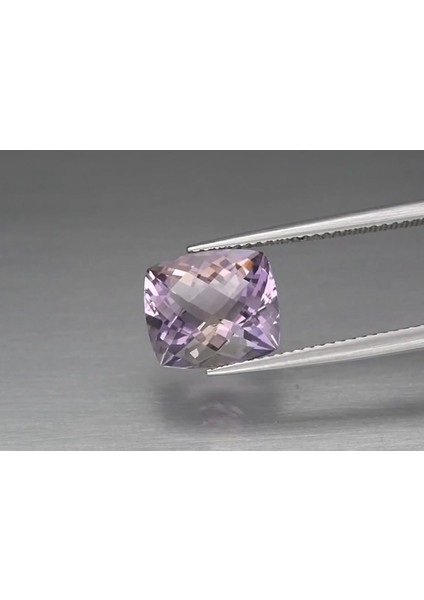 4.11 Ct 11x9.4 mm Vvs Antique-Cut Natural Untreated Yellow & Purple Ametrine