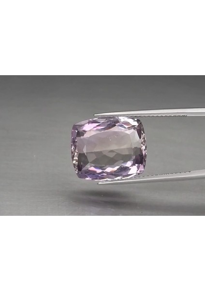10.91 Ct 15x12.4 mm Vs Cushion Natural Untreated Yellow & Purple Ametrine, Brazil