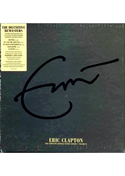 Eric Clapton / The Complete Reprise Studio Albums Vol. 2 (10 Lp Set) (Plak)