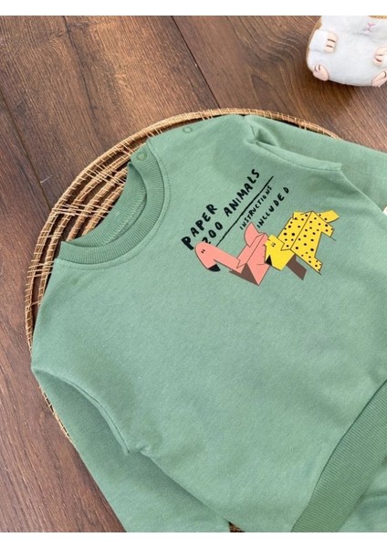 Yeşil Erkek Bebek Takım