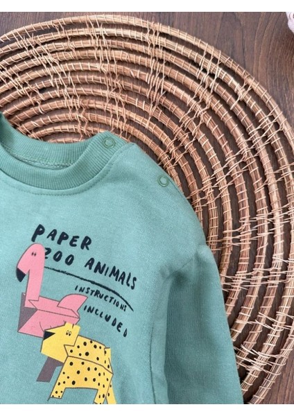 Yeşil Erkek Bebek Takım