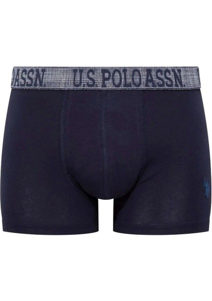 80503 Erkek Indigo-Baskılı-Lacivert Pamuklu 3 Lü Boxer fırsatları