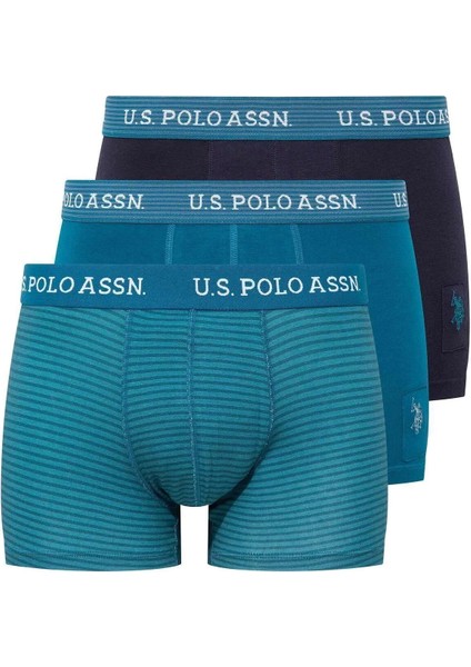 80515 Erkek Baskılı-Lacivert-Indigo Modal 3 Lü Boxer fiyatları