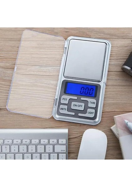 Hassas Tartı Cep Tartısı, Kuyumcu Tartısı 200 G 0,01 G, Hassas Terazi, Dijital Tartı, Mini Tartı