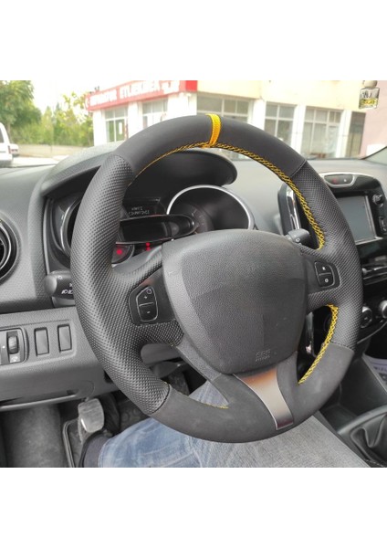 Clio 4 Faz 1 2014-2017 Araca Özel Direksiyon Kılıfı (Makyajlı Kasalara Uyumlu Değildir) modelleri