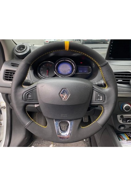 Fluence Megane 3 Scenic Direksiyon Kılıfı Araca Özel