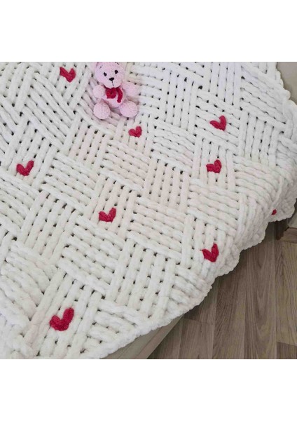 Puffy Kalpli Bebek Battaniyesi 100X100CM fırsatları