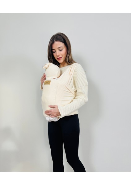 Iki Parça Sırt Destekli Bebek Taşıyıcı Sling - Şapka ve Torba fırsatları