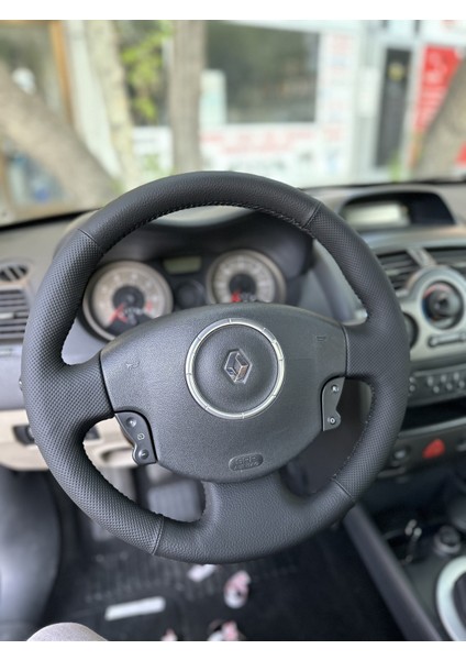 Megane 2 Araca Özel Dikmeli Direksiyon Kılıfı modelleri