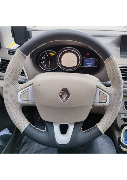 Megane 3 Araca Özel Direksiyon Kılıfı