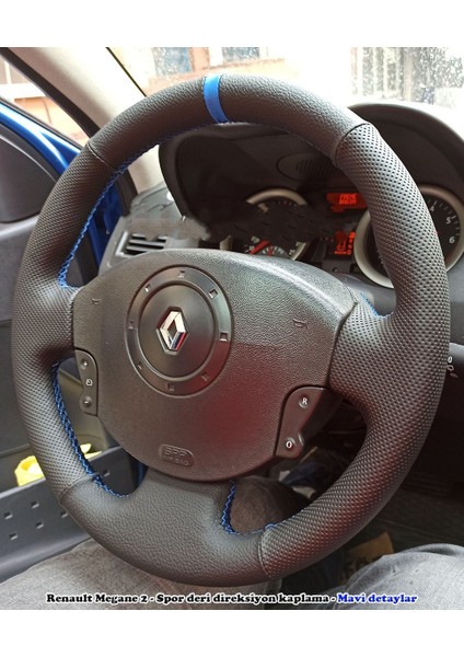 Megane 2 Araca Özel Direksiyon Kılıfı